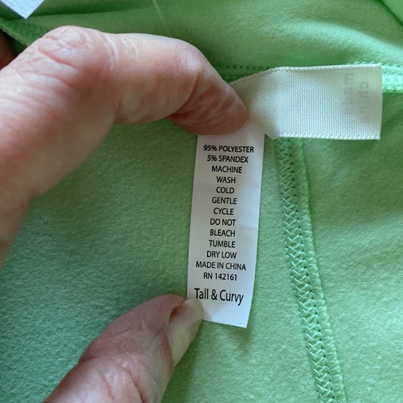 NWT LuLaroe Mint TC Leggings - Picture 4 of 4